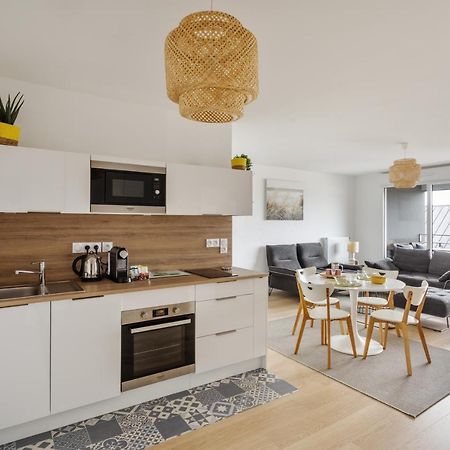 Le Rochenoire - Appt Proche Plage Dinard Bagian luar foto