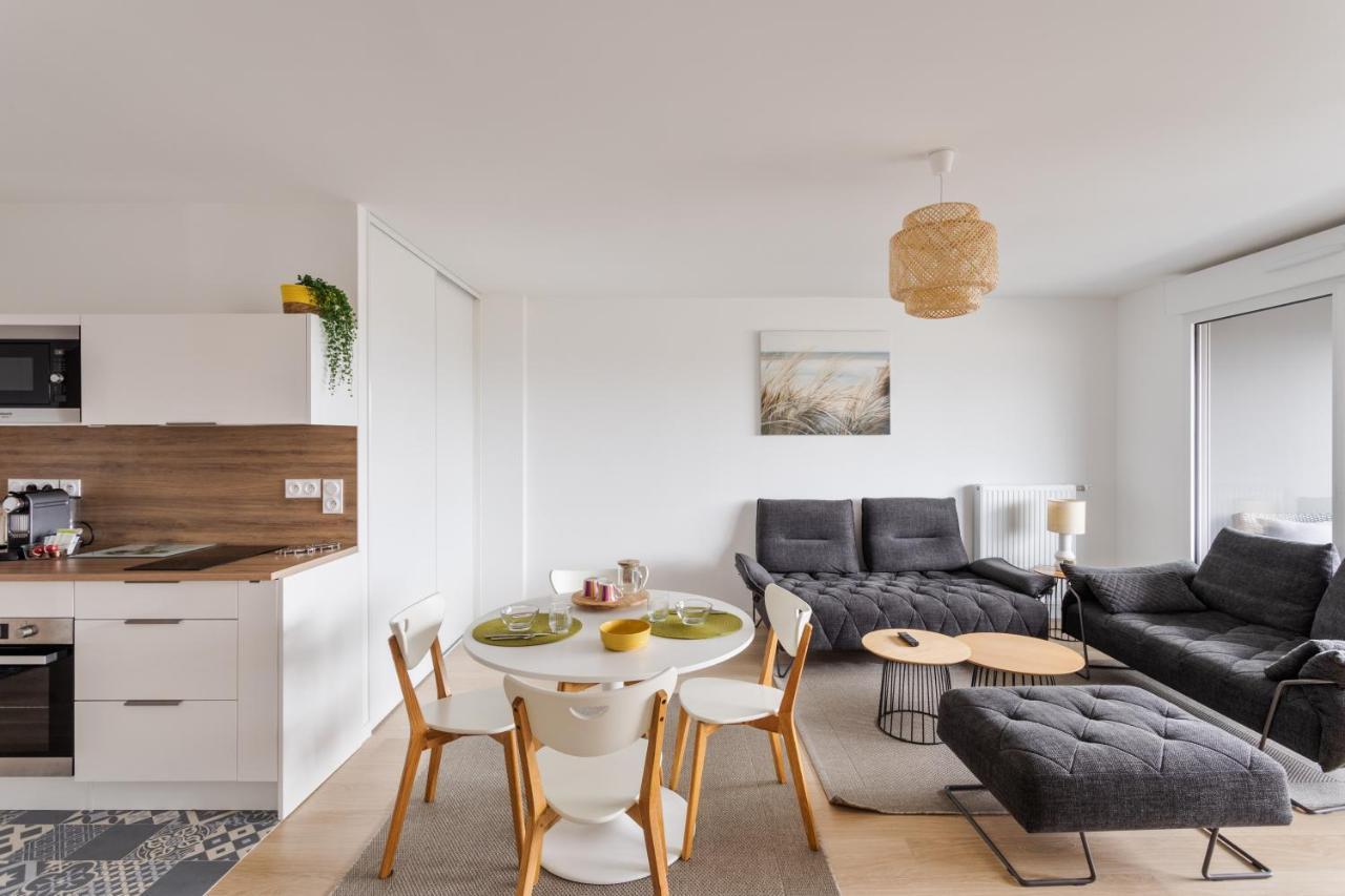 Le Rochenoire - Appt Proche Plage Dinard Bagian luar foto