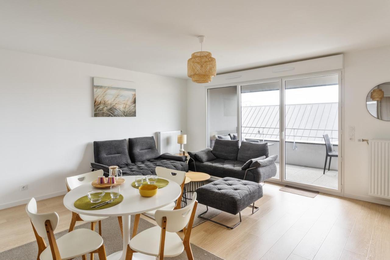 Le Rochenoire - Appt Proche Plage Dinard Bagian luar foto