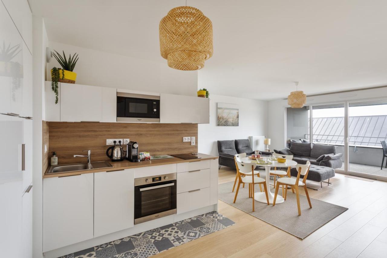 Le Rochenoire - Appt Proche Plage Dinard Bagian luar foto