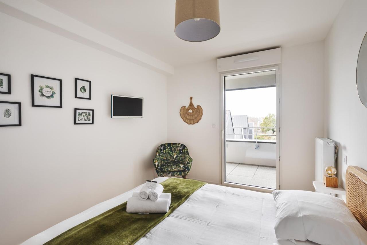 Le Rochenoire - Appt Proche Plage Dinard Bagian luar foto